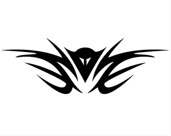 Bild Bakrutedekal Tribal 08