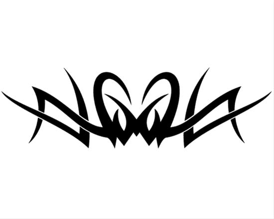 Bild Bakrutedekal Tribal 04