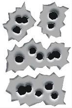 Bild Kulhål Kulspruta