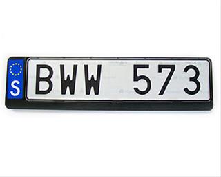 Bild Skylthållare Svart