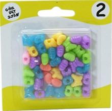 Bild Plastpärlor fjärilar