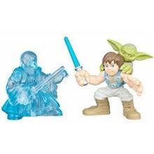 Bild Star Wars Galactic Heroes Luke Skywalker med Yoda