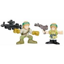 Bild Star Wars Galactic Heroes Princess Leia och Rebel Commando