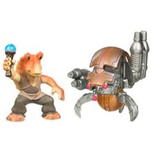 Bild Star Wars Galactic Heroes Jar Jar Binks och Destroyer Droid