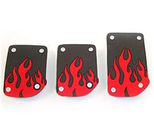 Bild Fotpedal Flames