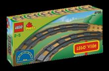 Bild Lego Duplo Böjd räls