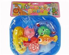 Bild Badkar med djur