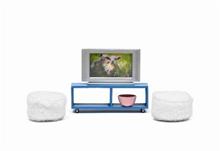 Bild Lundby Småland TV-set med sittpuffar