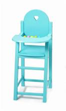 Bild Dockstol i trä, blå