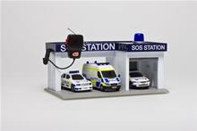 Bild SOS station svensk