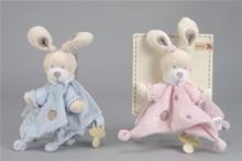 Bild Snuttefilt kanin med napphållare