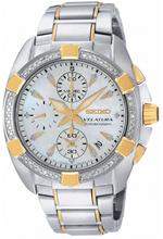 Bild SEIKO VELATURA KRONOGRAF BICOLOR DAM SNDZ38P1