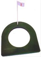 Bild Puttkopp i plast med vit flagga