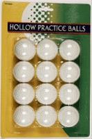 Bild Träningsbollar vit plast 12-pack