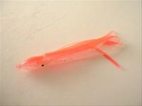 Bild Havsfiske bläckfisk 12 cm, rosa/vit/glitter