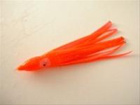 Bild Havsfiske bläckfisk 12 cm, röd/glitter