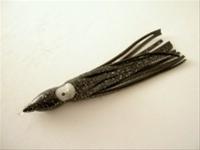 Bild Havsfiske bläckfisk 12 cm, svart/glitter