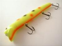 Bild Wobbler Westins jätte 23 cm, hot yellow dotted