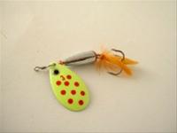 Bild Spinnare Devilfish Frille 13 gr, gul/silver