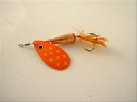 Bild Spinnare Devilfish Frille 13 gr, orange/koppar