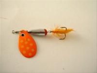 Bild Spinnare Devilfish Frille 13 gr, orange/silver