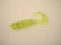Bild Jigg Curly Tail 10 cm, charttreuse glitter