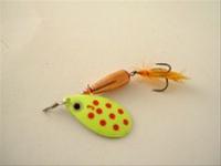 Bild Spinnare Devilfish Frille 8,5 gr, gul/koppar