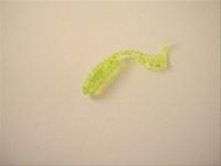 Bild Jigg Curly Tail 7 cm, chartreuse glitter
