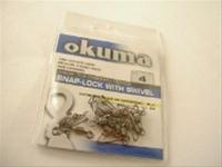 Bild Beteslås Okuma snap lock w swivel 4