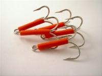 Bild Sölvkroken Pilkkrok med gummislang 10/0 i 5-pack