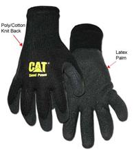 Bild CAT Arbetshandskar Lined Black Latex Palm
