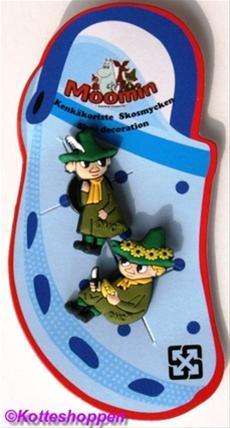 Bild Mumin Skosmycke med Snusmumriken 2 Pack