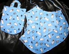 Bild Mumin Tygkasse & Barnförkläde Ljusblå, Finlayson 