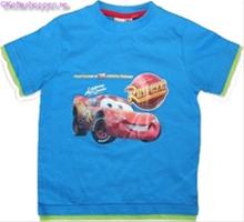 Bild Cars t-shirt, Klarblå/Lime, Rust-eze