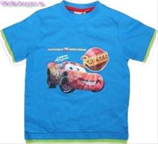 Bild Cars t-shirt, Klarblå/Lime, Rust-eze