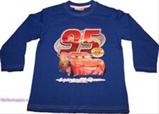 Bild Disney Cars långärmad, klarblå våren