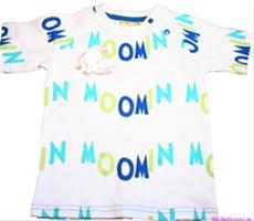 Bild Mumin t-shirt baby, Vit