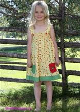 Bild Pippi Långstrump Klänning, gul