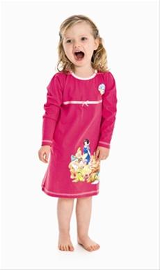 Bild Disney Snövit nattlinne, Cerise