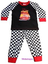 Bild Disney Cars Pyjamas, Svart/Vit