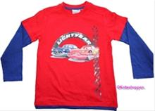 Bild Disney Cars långärmad, röd, hösten