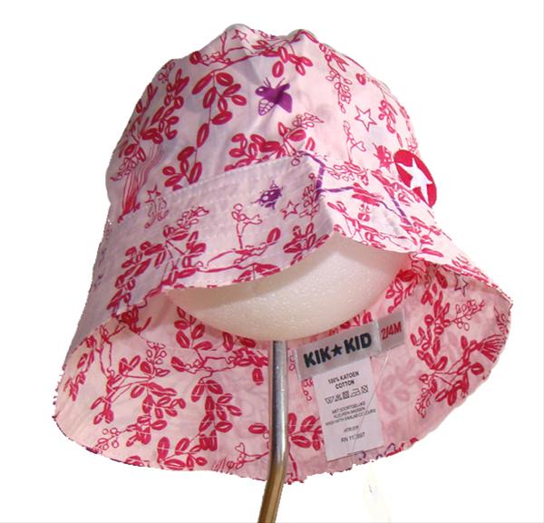 Bild KIK KID- Solhatt med blommor storlek 74