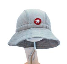 Bild KIK KID- Tiba hatt grå storlek 5-9 månader
