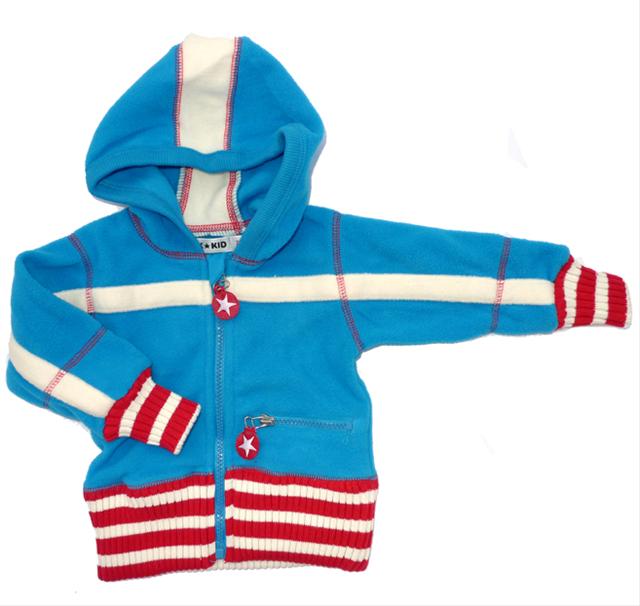 Bild KIK KID--Fleece jacka blå