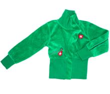 Bild KIK KID--Grön velourjacka