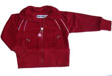 Bild KIK KID--Jacka i frotté röd storlek 110