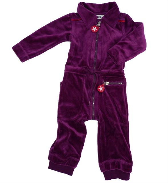 Bild KIK KID--Lila veloursuit