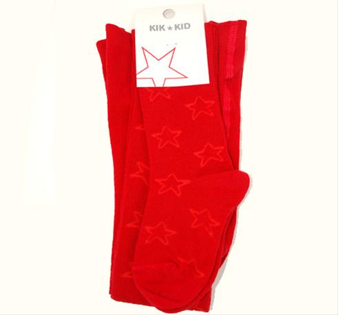 Bild KIK KID--Strumpbyxor med stjärnor röda