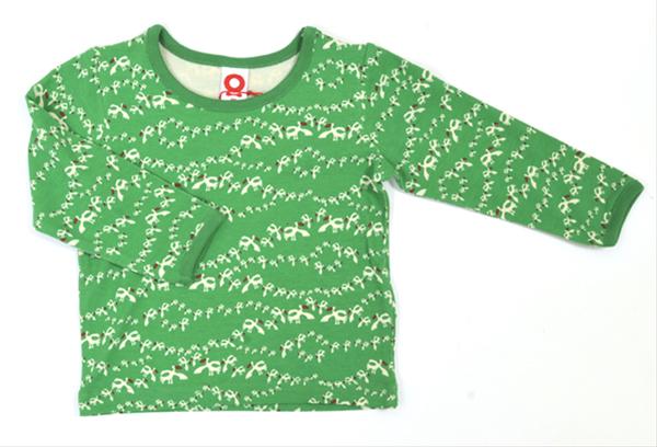 Bild Långärmad tröja med fågeltryck -- Katvig storlek 116