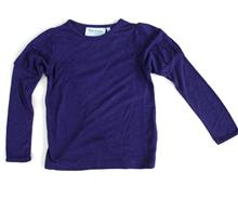 Bild Mini a ture -- Lila tröja med puffarmar storlek 62